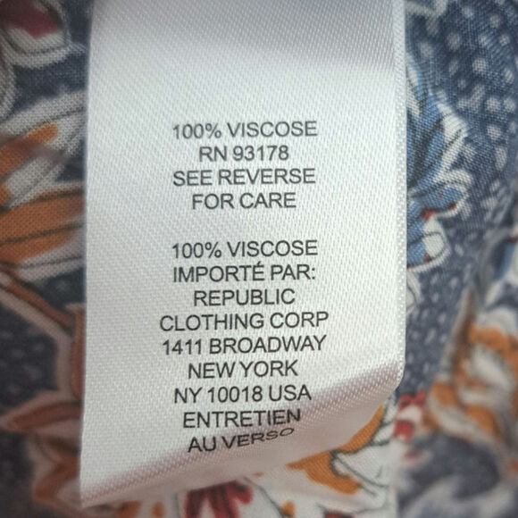 Workshop Republic 3X Floral Sleeveless Blouse - NWOT - Picture 5 of 6